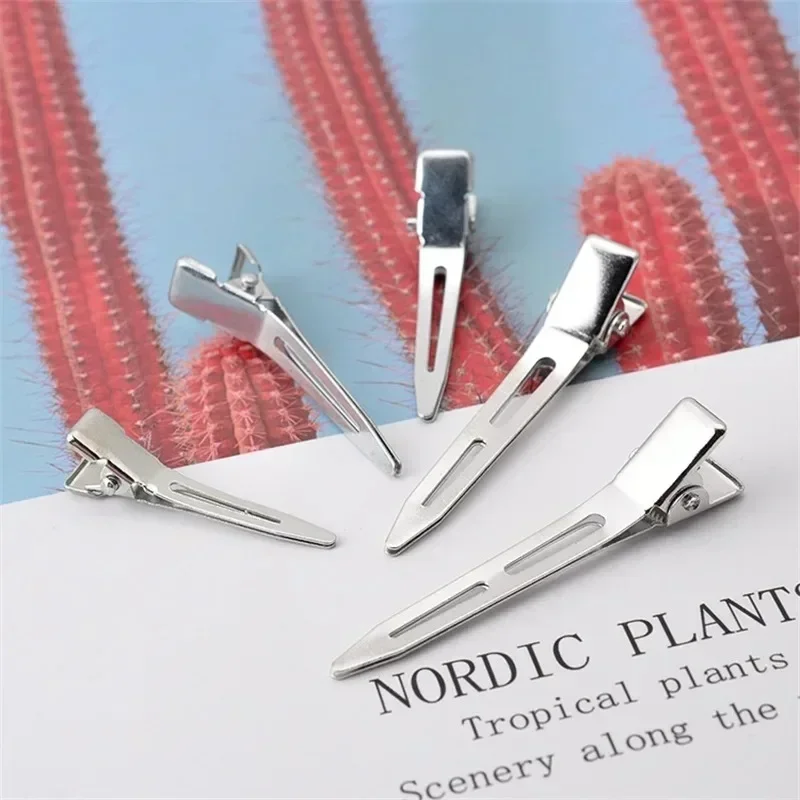 Hair Clips 10PCS Professional Ladies Salon Fixed No Bend No Crease Hairdressing Styling Tool