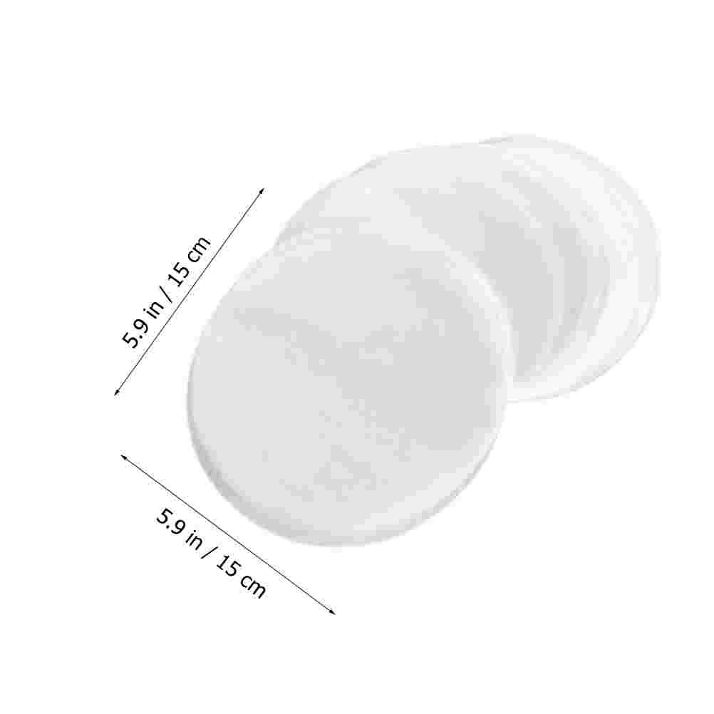 200 Pcs Separate Burgers Paper Convenient Baking Unbleached Patty White Raw Wood Pulp