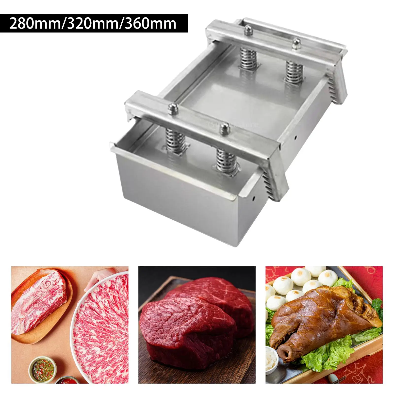 Meats Press Tool Box Meat Brick Boxes Kitchen Cooker Beef Block Making Box Sandwich Lunch Meat Pressing Maker for Kitchen Tool Meats Press Tool Box Meat Brick Boxes Kitchen Cooker Beef Block Making Box Sandwich Lunch Meat Pressing Maker for Kitchen Tool