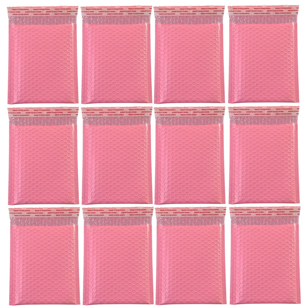 

Bubble Storage Bag, Poly Shockproof Padded Envelopes Delivery Packaging Bag Self Seal Waterproof Bubble for Shipping Packaging