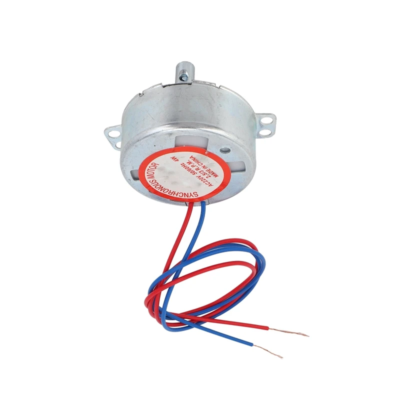 AC 동기 모터, 두께 20mm, 5X AC 220V-240V, 4W, 3RPM CCW/CW