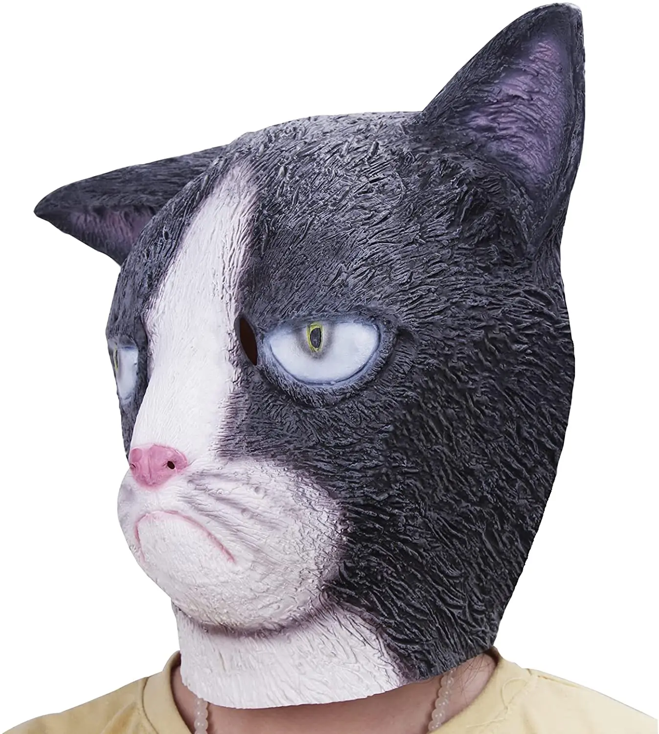 Halloween Cat Masks, Head Mask Cats, Latex Cat Mask