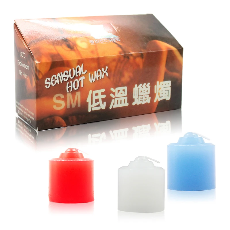 Sex candles 3 pcs low temperature bdsm drip wax toys