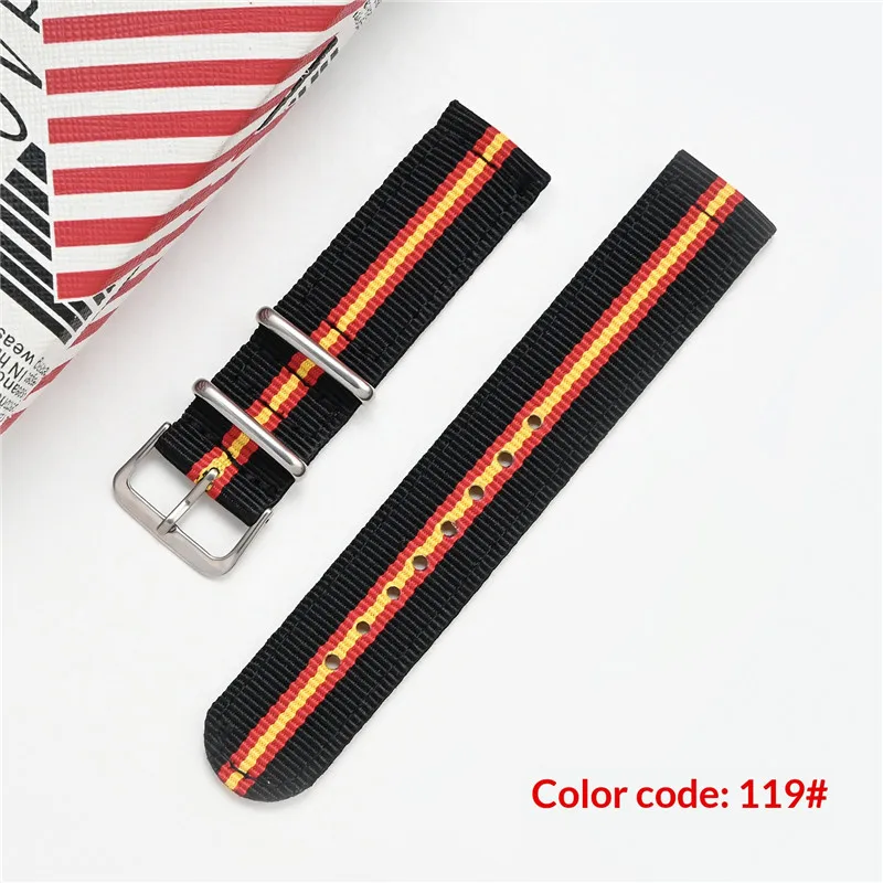 Universal Waterproof Nylon Canvas Watch Band - Premium Sport Strap