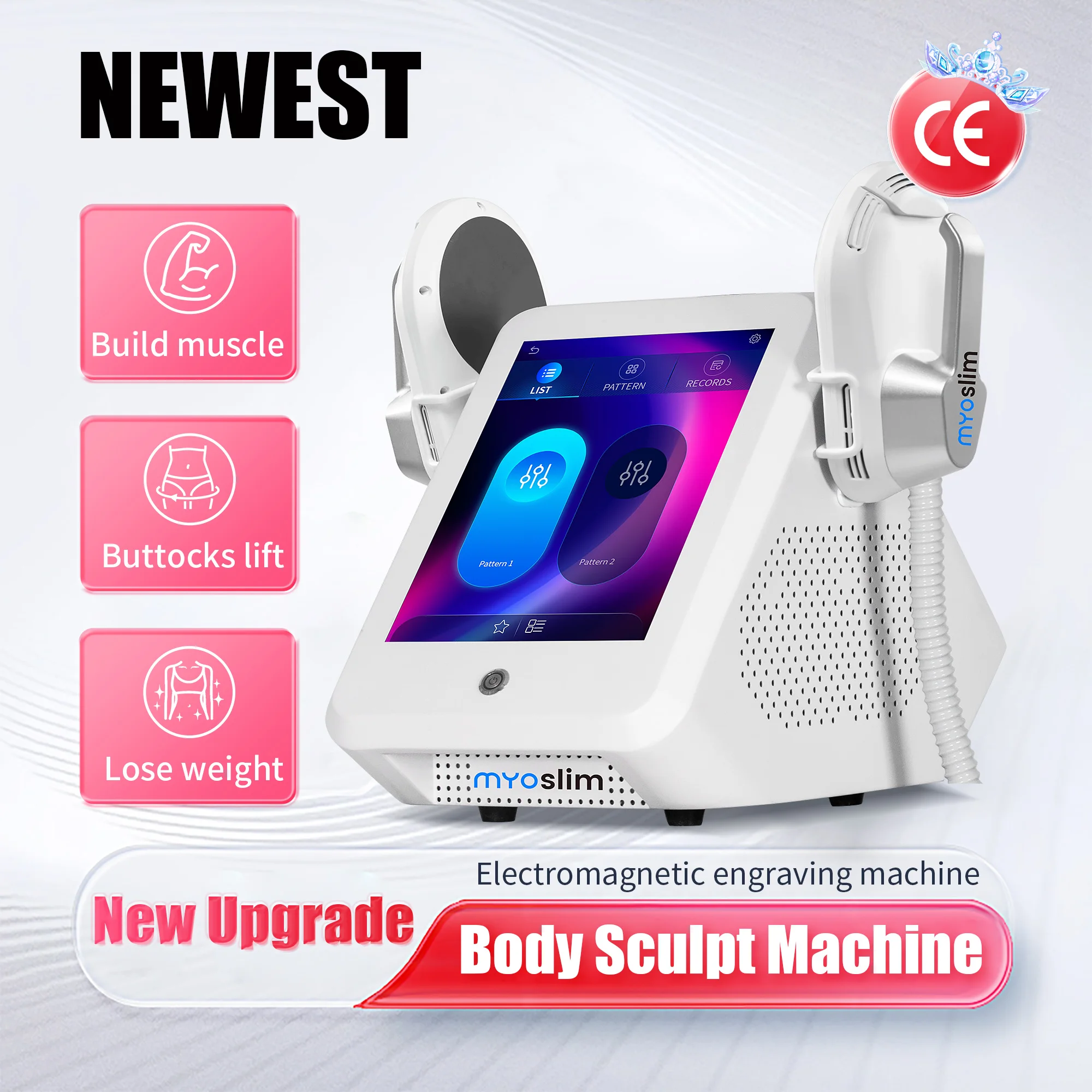 Professional Myoslim Body Sculpting Machine 6500W