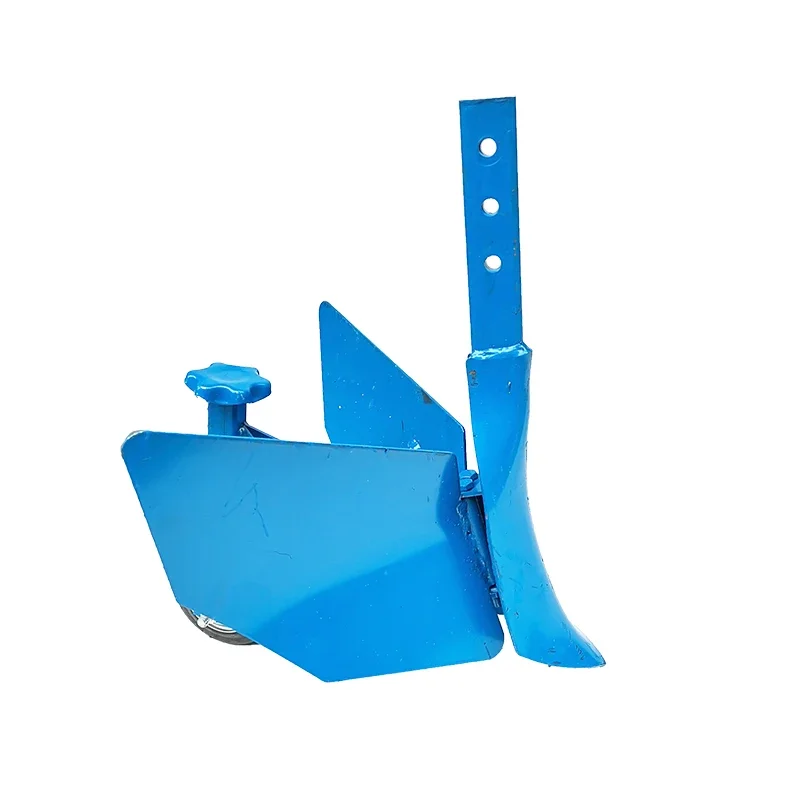 220v New Micro Tillage Machine Ditcher Ditching Plough Adjustable Walking Multi-