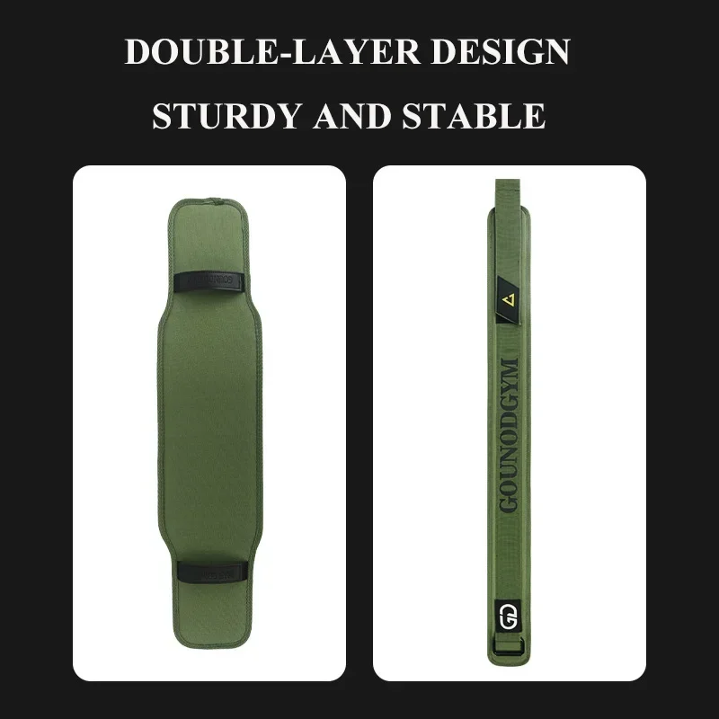 Weightlifting Fitness Belt Waist Support Heavy Equipment Training High Intensity Squat Deadlift Gym Nylon Thickening For Back