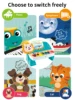 Lion touch playing piano toy, safe wireless intelligent touch electronic small piano can play music 4