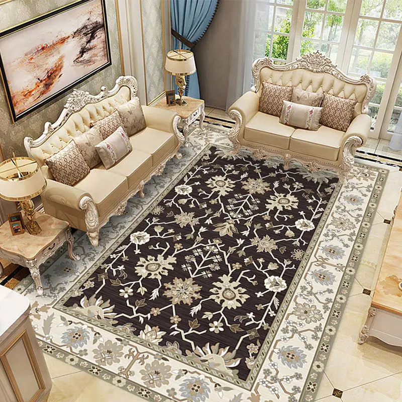 Retro Carpets for Living Room Persian Moroccan Decoration Home Carpet Large Area Rugs for Bedroom Lounge Rug Big Size 180x200 3