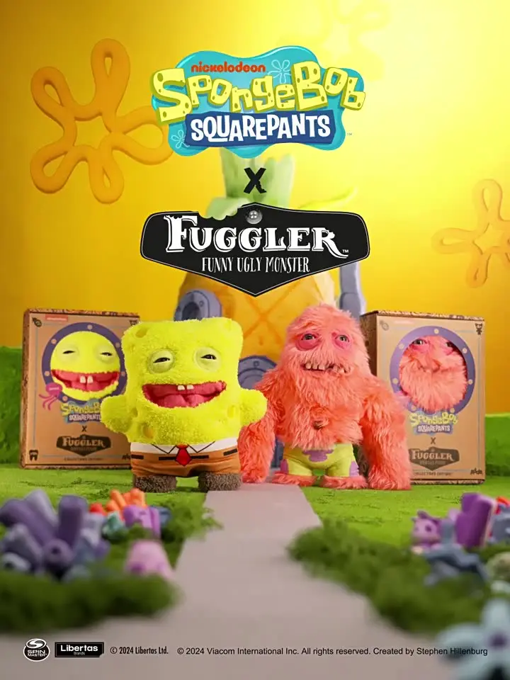 Fuggler SpongeBob SquarePants Patrick Star Series Plushies