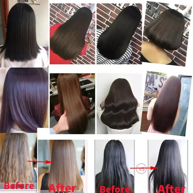 Hair Straightening Cream Nourishing Fast Smoothing Collagen for Woman Keratin Treatment Straighten