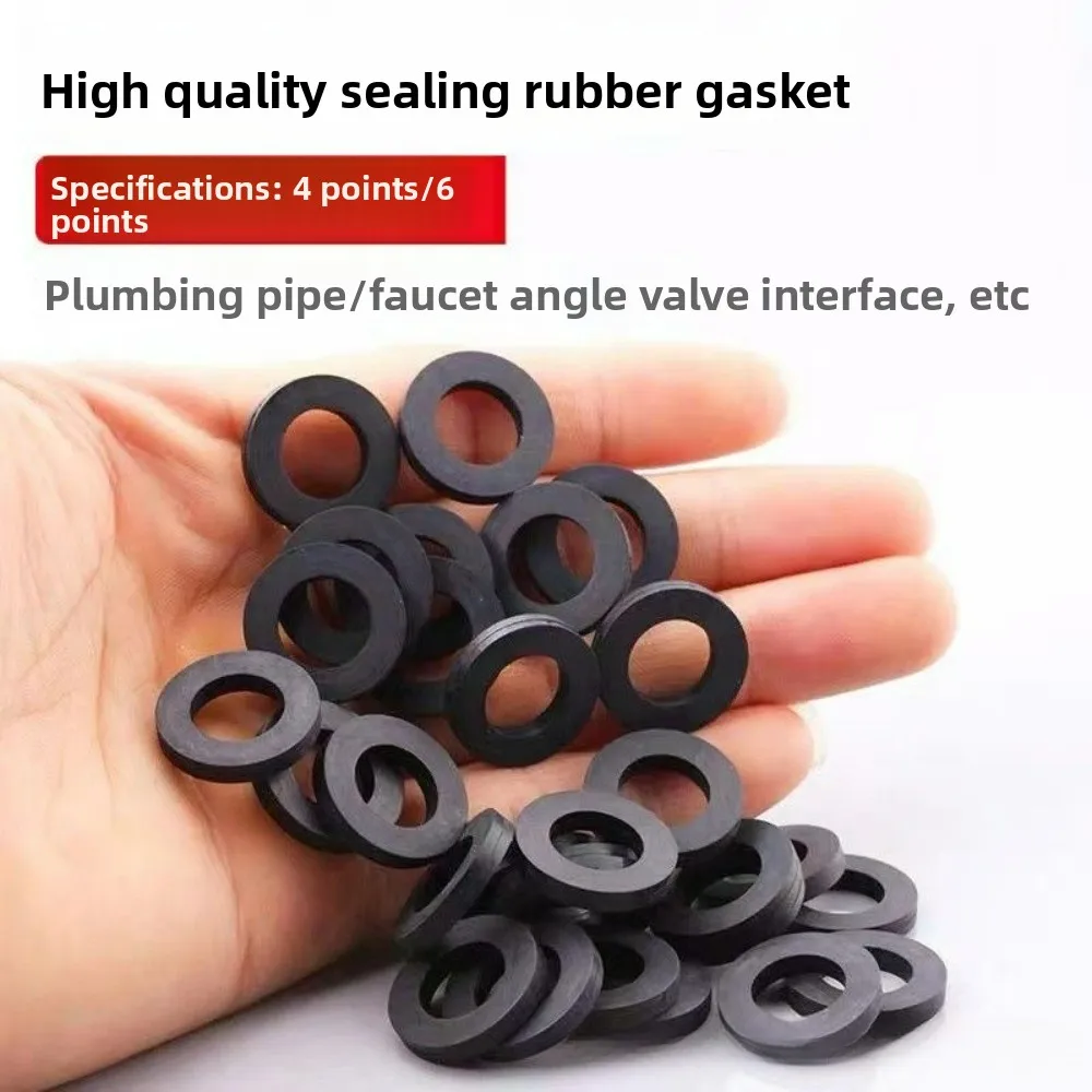 Enhanced Waterproof Rubber Gaskets - Durable Plumbing Washers & Shower Hose Seals