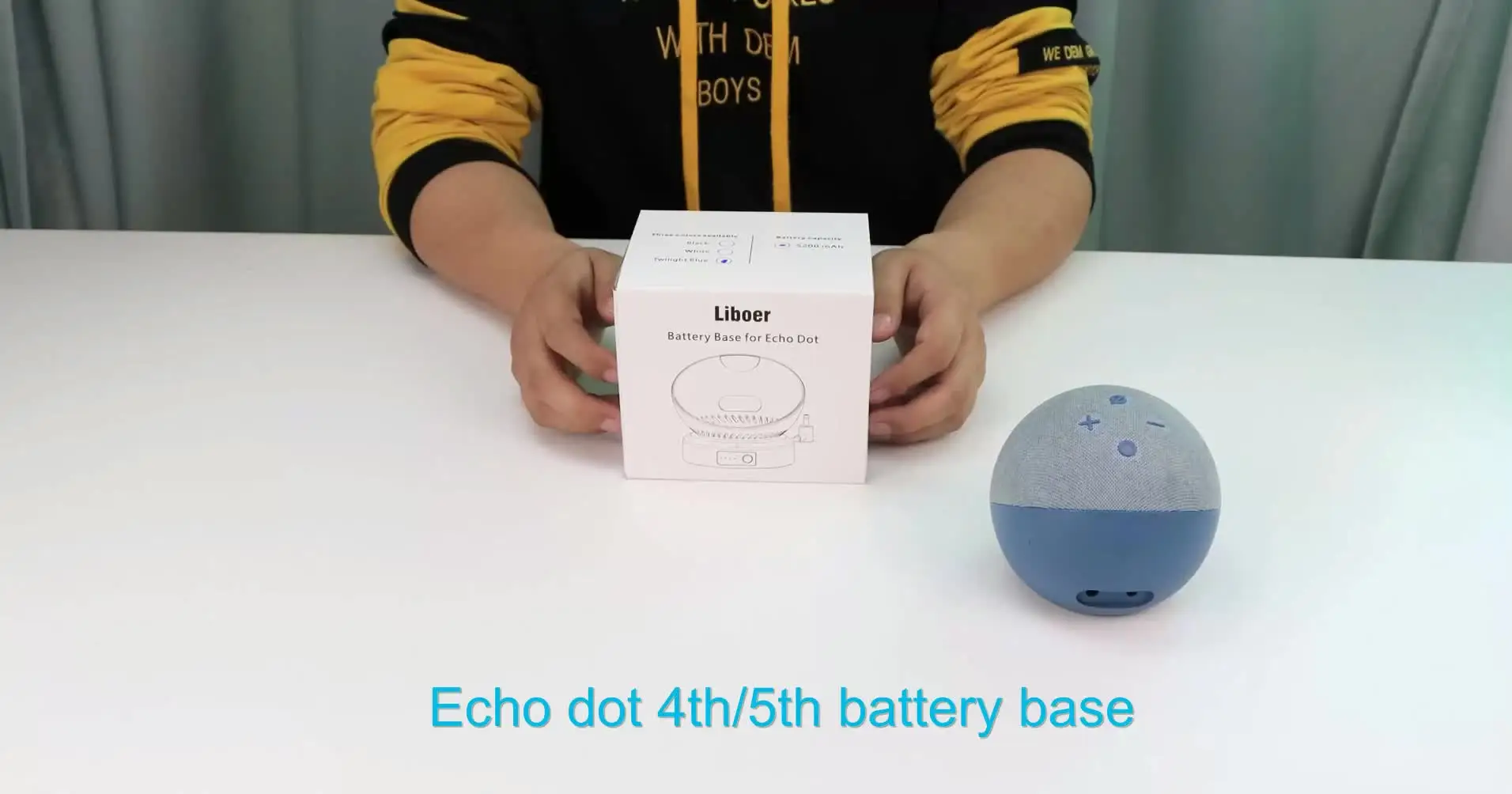 Echo-ポータブルワイヤレススピーカー,5つのバッテリーベースと