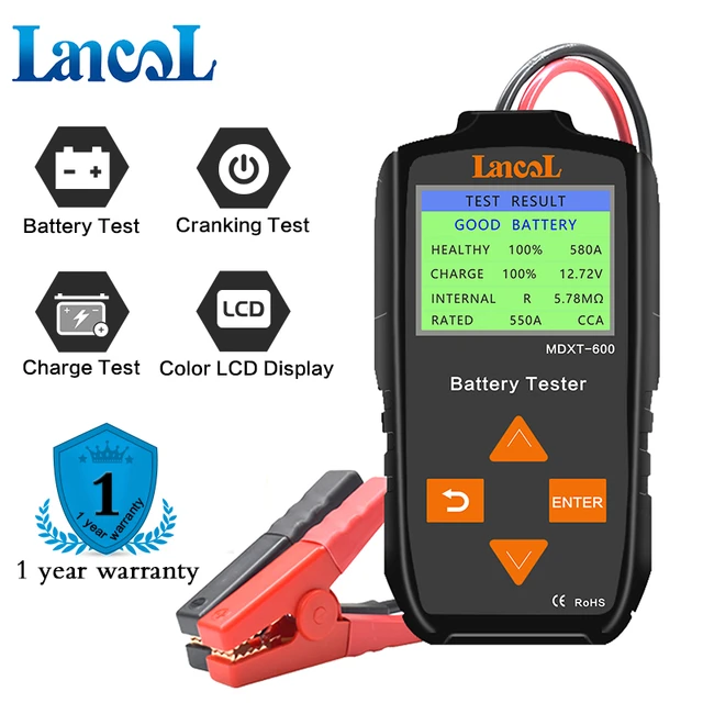 Lancol-micro200pro – Testeur De Capacité De Batterie De Voiture, Pour  Garage, Atelier, Outils Automobiles Mécaniques, 12v - Testeur De Batterie  De Voiture, Outils De Charge Et De Réparation - AliExpress