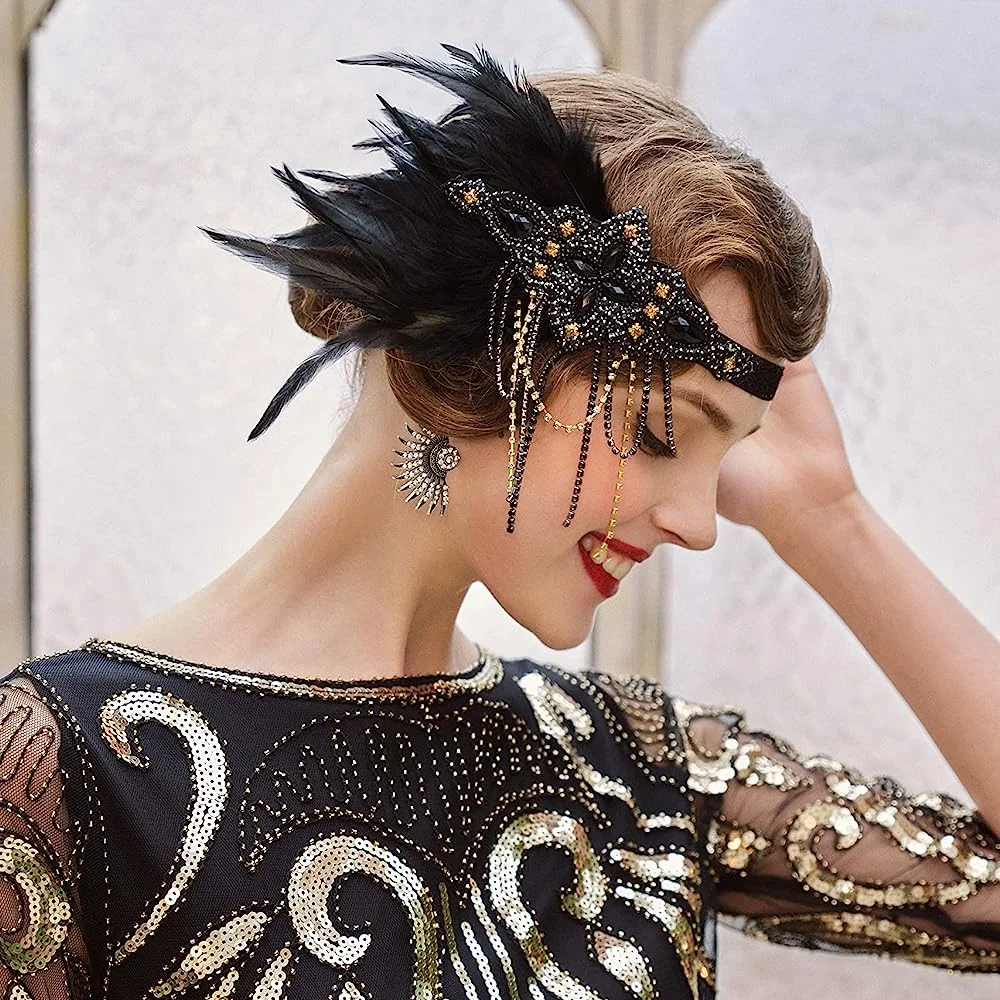 Hair Accessories 1920s Headpiece Amazon 1920s Headpiece Amazon 20s