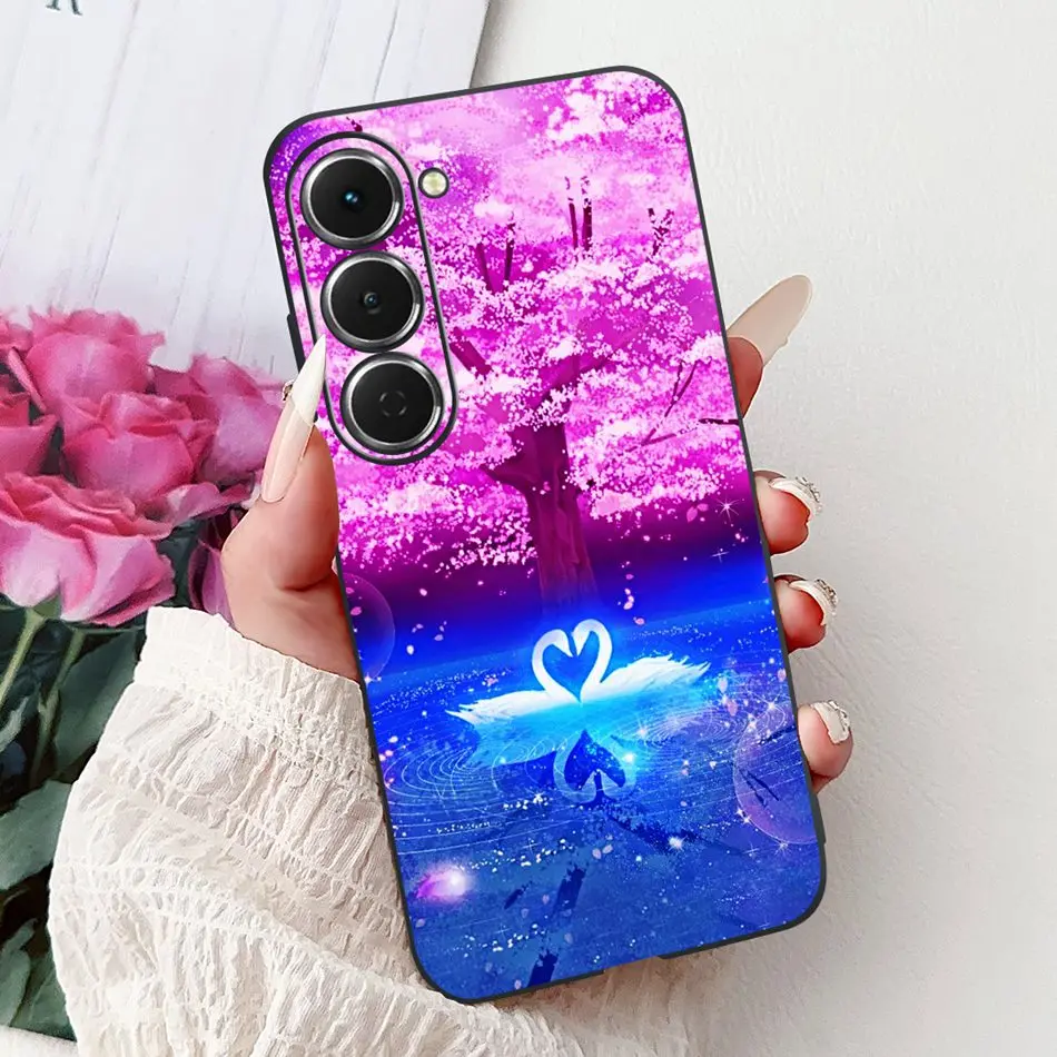 Elegant Floral Butterfly Phone Case - Soft Silicone TPU Cover