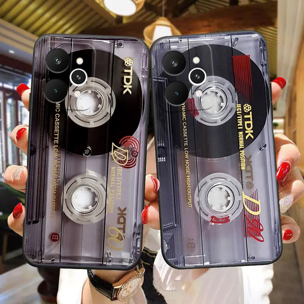 Vintage Cassette Tape Retro Style Phone Case - Classic Protective  Shell Cover