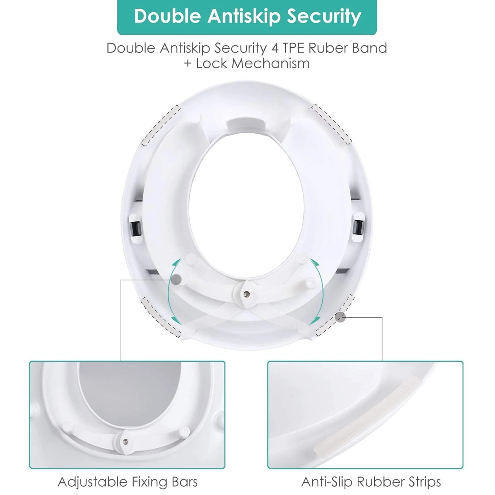 Baby and Child Toilet Seat Toilet Trainer Splash Guard Potty Boy Cushion Bedpan Cover Kid's Toilet Household Auxiliary Toilet 5