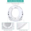 Baby and Child Toilet Seat Toilet Trainer Splash Guard Potty Boy Cushion Bedpan Cover Kid's Toilet Household Auxiliary Toilet 5