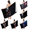 M-Marvel Terror V-Venom Towel Towel pattern beach towel, quick drying and absorbent, The fabric is made of cotton and does 1