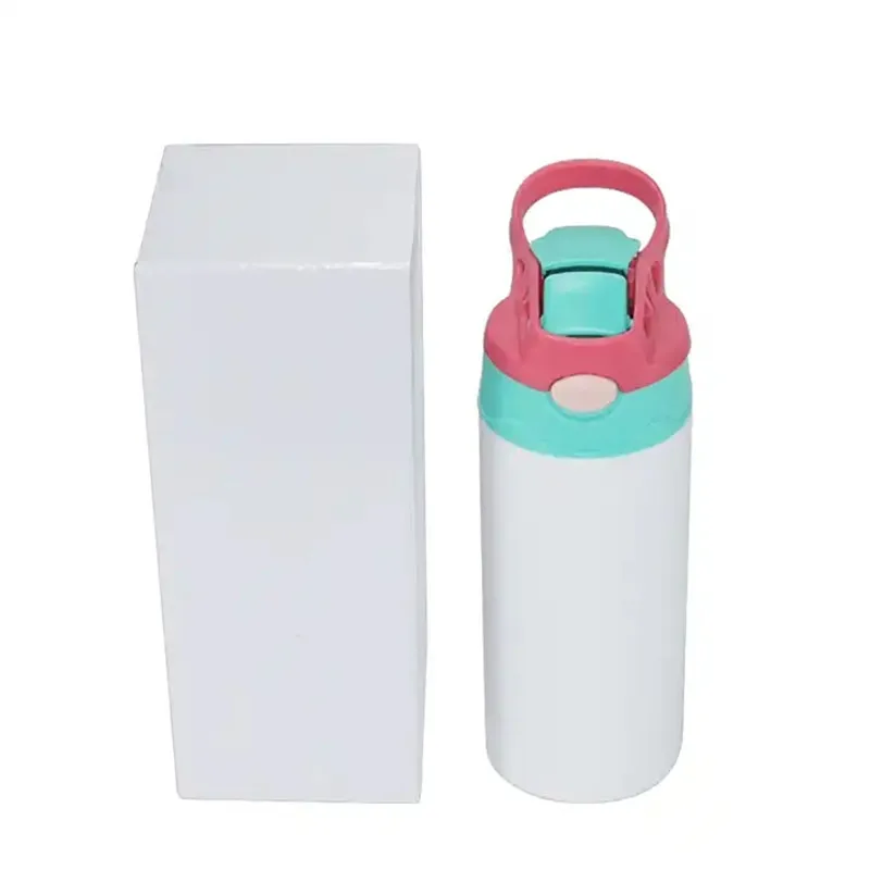 350ml straight skinny sublimation kids water bottle blank kid bottle –  Tumblerbulk