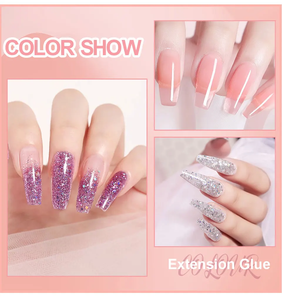 Poly Gel Manicure Kit for Nail Extensions and Nail Art