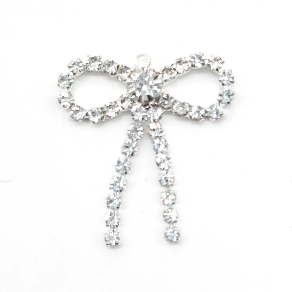 24Pc/Set Metal Shoe Jewelry Crystal Designer Charms Crystal Shoe Accessories Women'S Hot Love Butterfly Diy Shoes Perfect Gift