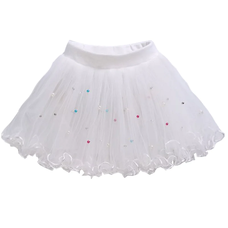 Baby Girls Tutu Fluffy Skirt Toddler Princess Ballet Dance Tulle Mesh Skirt Kids Cake Skirt Cute Girls Clothes Pettiskirt Skirt