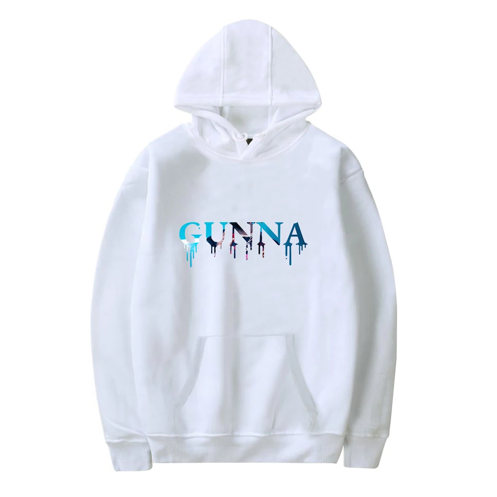 Gunna Hoodies Hip Hop Style Pop Rapper Women Men's Hoodie Long Sleeve Hooded Sweatshirts Casual Unisex Wunna Clothes