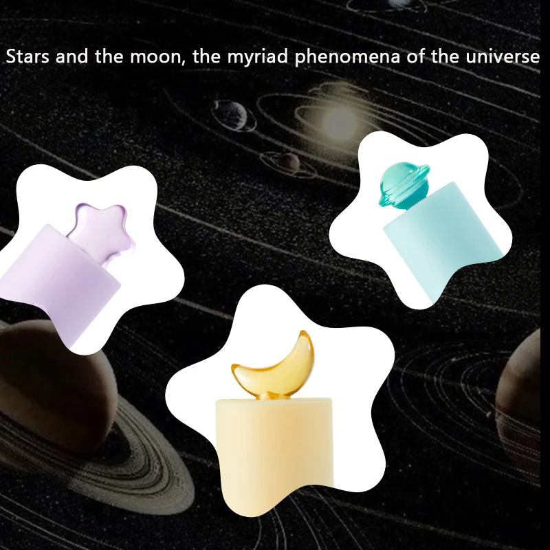 3pcs KACO FIRST Kawaii Gel Pens,Star Rotating High Value 0.5mm Siangture Caneta Creative Girl Stylo For Homework Test Stationeri 2