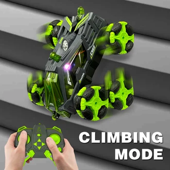 6-Wheel RC Stunt Car - High-Speed with 360° Spins, Durable Off-Road Toy for Kids & Adults, Perfect Gift Idea 2