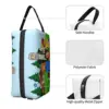 Custom Heidi Peter And Grandpa Family Travel Cosmetic Bag Alps Mountain Anime Makeup Toiletry Ladies Beauty Storage Dopp Kit 3