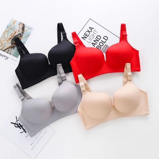 Bras for Women Women's Large Size Thin Underwear Anti Sagging