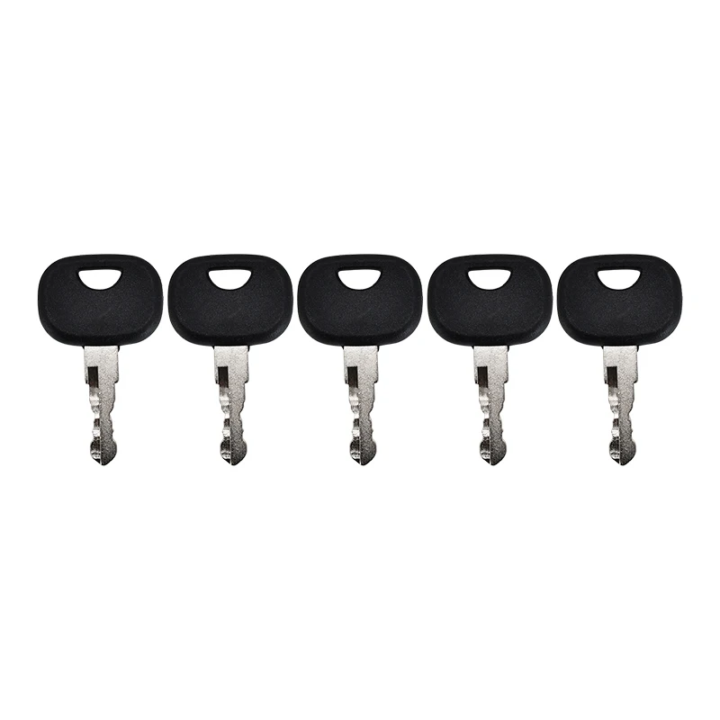 5Pcs Ignition Starter Key 14606 606 606/14606 Compatible with John Deere Crawler Loader 605C 655C 755C 950C 1050C Excavator
