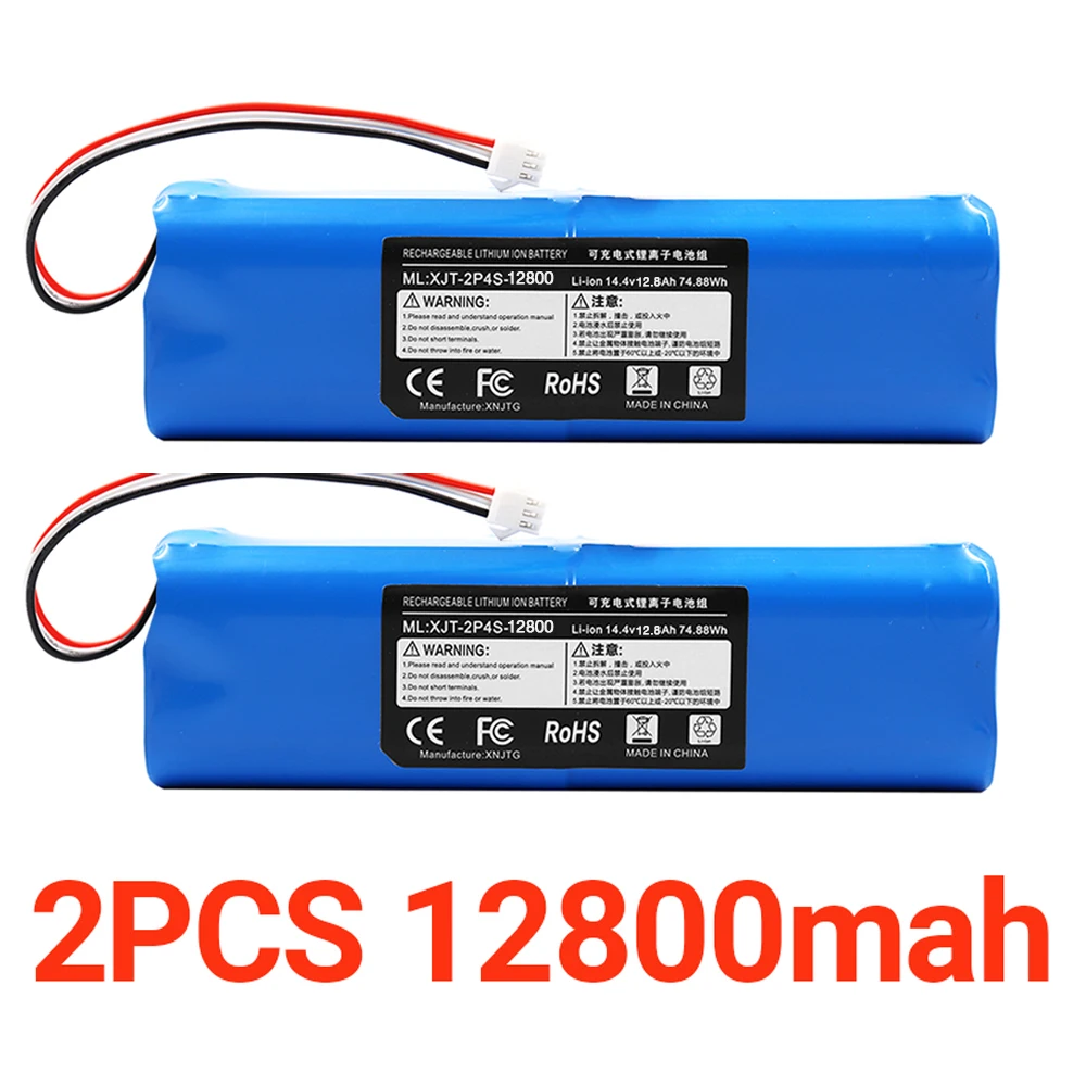 Rechargeable Battery For XiaoMi Lydsto R1 14.4V 12800mah
