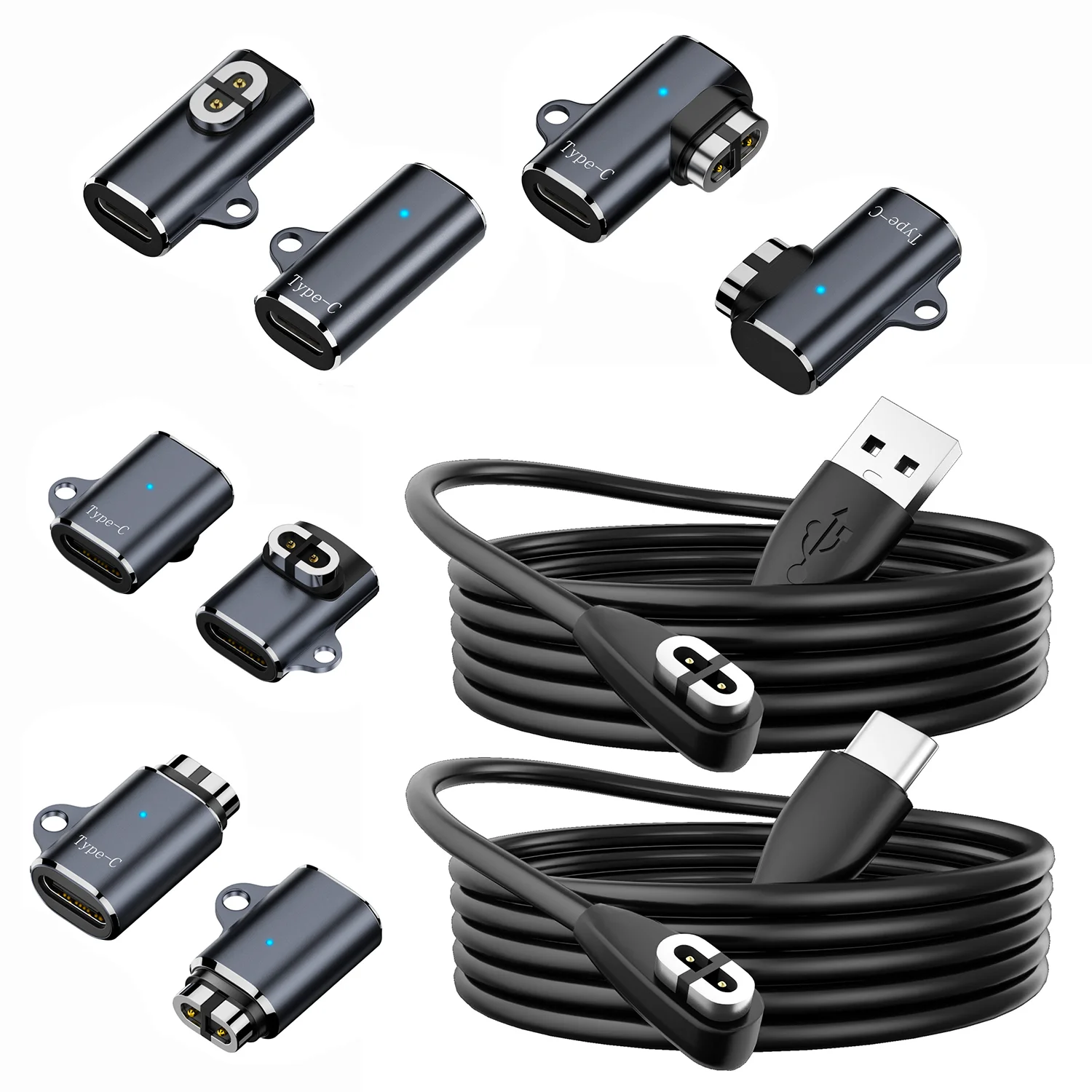 TUCANA Cavo di ricambio USB compatibile per AfterShokz Aeropex AS800, Shokz OpenRun Pro, OpenComm ASC100SG, cavo di ricarica per cuffie a conduzione ossea AfterShokz (confezione da 1
