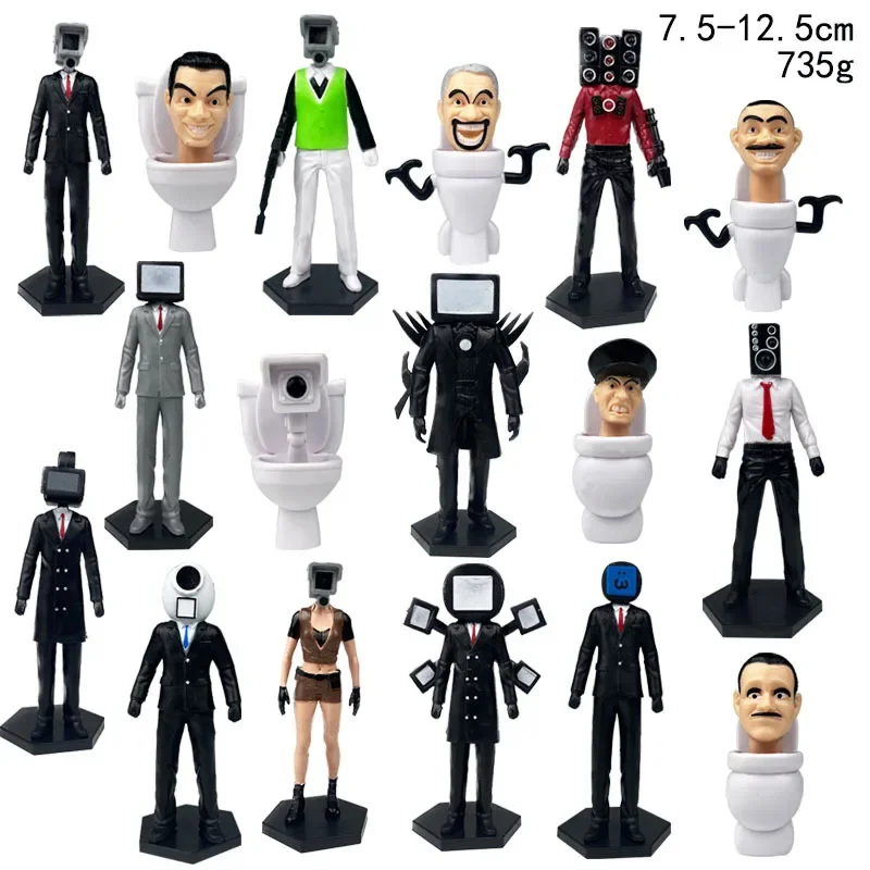 Skibidi Toilet DX アクションフィギュア カメラマン Amazon.co.jp: Skibidi トイレ デラックスフィギュア カメラマン