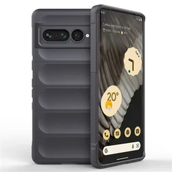Shockproof Armour Matte Liquid Silicone Phone Case - Pixel 9 Pro XL (Dark Gray)