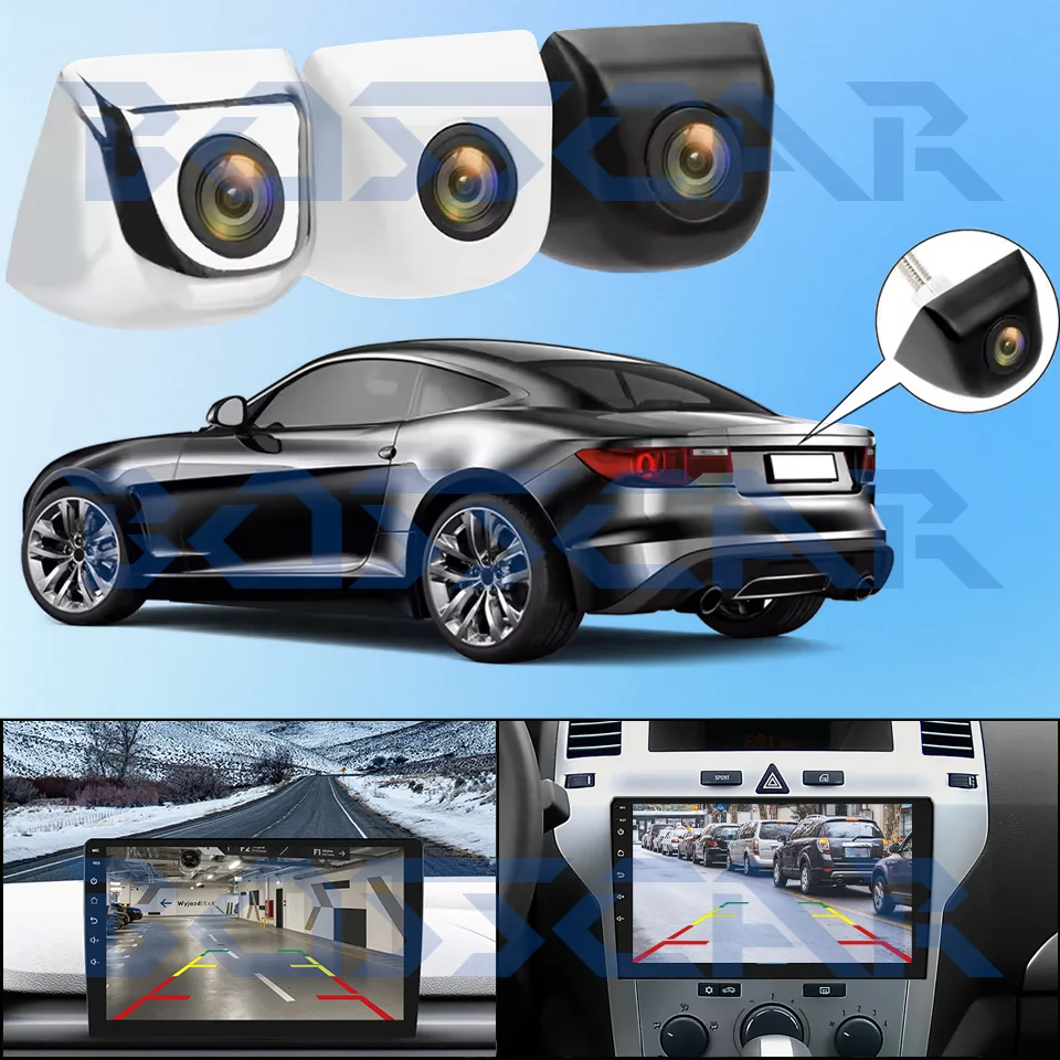 Front and Rear Cameras Car Universal 170 Degree Wide Angle