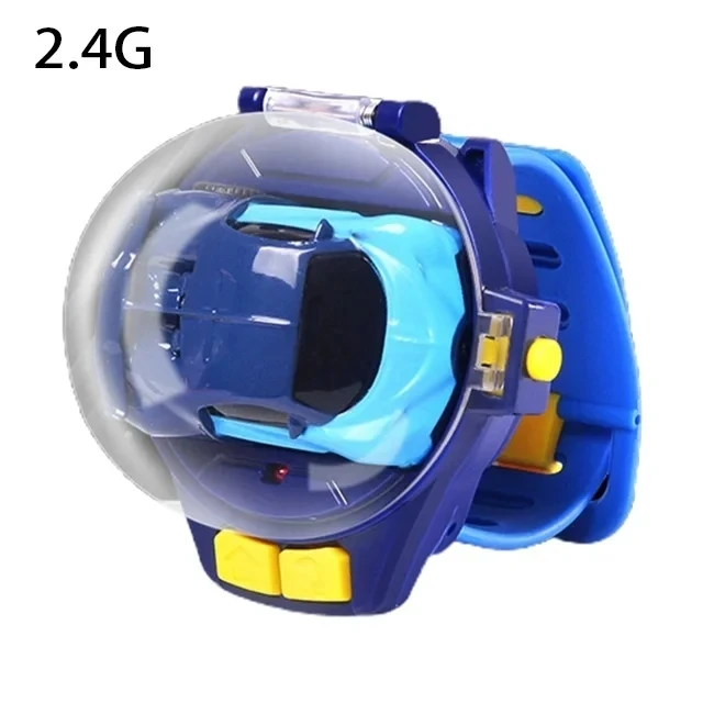 Kids' RC Car Toy Watch with LED Lights - Fun Racing Gift