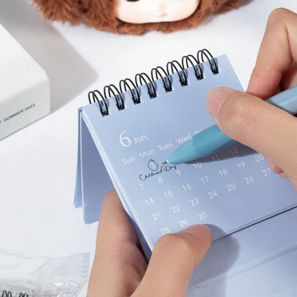 19-Month Aesthetic Paper Calendar for Daily Scheduling (Jan 2026 - July 2027)