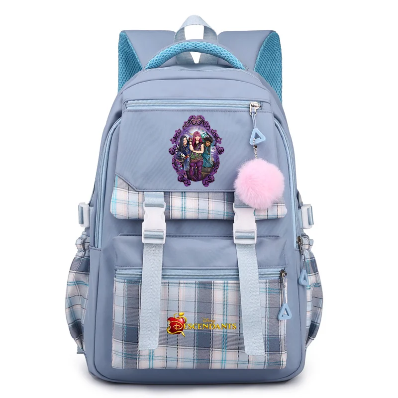 

Disney Descendants Fashion Women's Bag Backpack Children Student Teenager Schoolbag Boys Girls Knapsack Travel Rucksack
