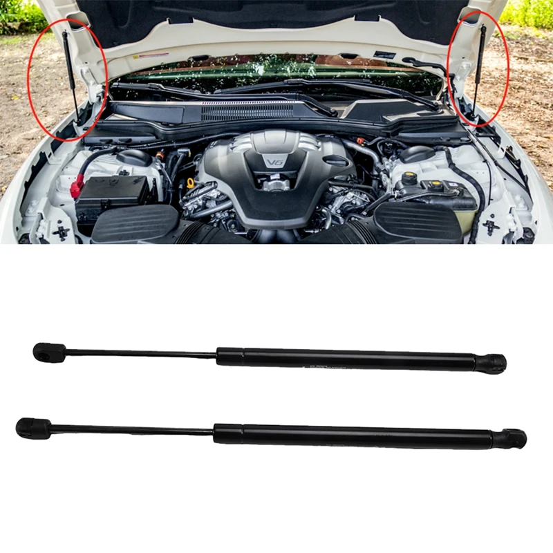 A05U-Left Right Hood Support Strut Set For Maserati Ghibli M157 2014- 670008872