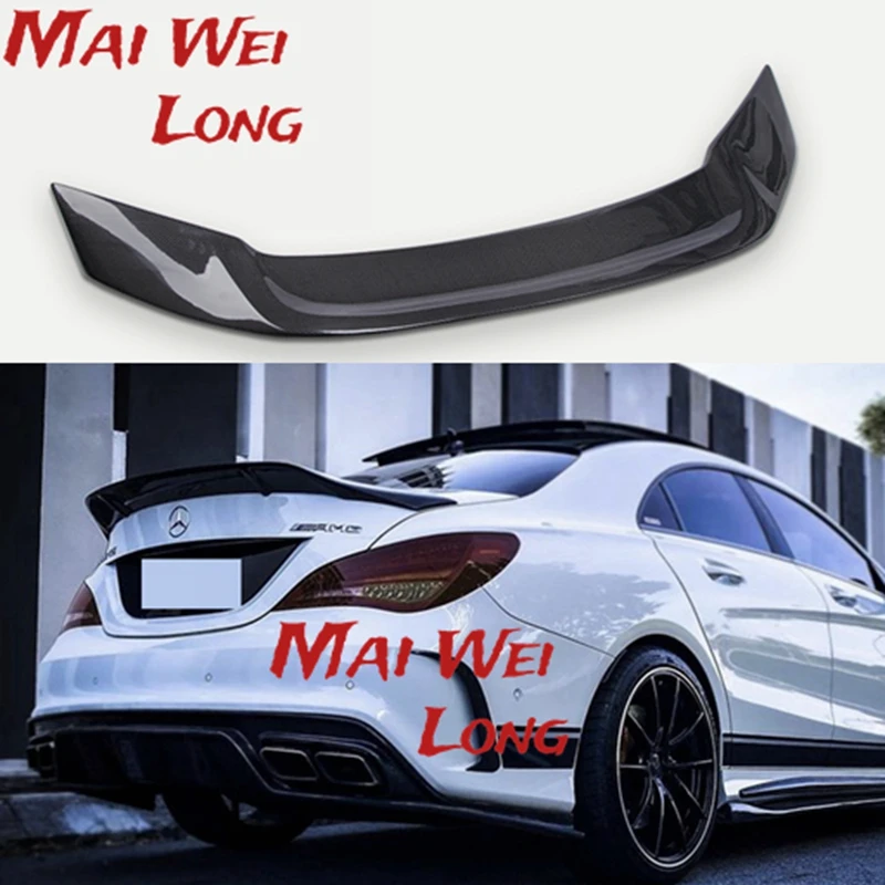 

Спойлер для Mercedes CLA CLA45 W117 C117, задний спойлер из углеродного волокна cla 200 250 260 Renntech 2013 2014 2015 2016 - UP
