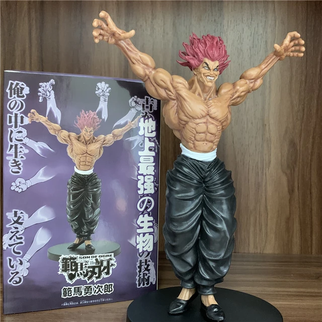 Hanma Baki Anime Action Figure, Yujiro, Jack Baki, Hanayama Kaoru,  Estatueta Muscular, Boneca de PVC Colecionável, Presente Brinquedos, 22cm -  AliExpress