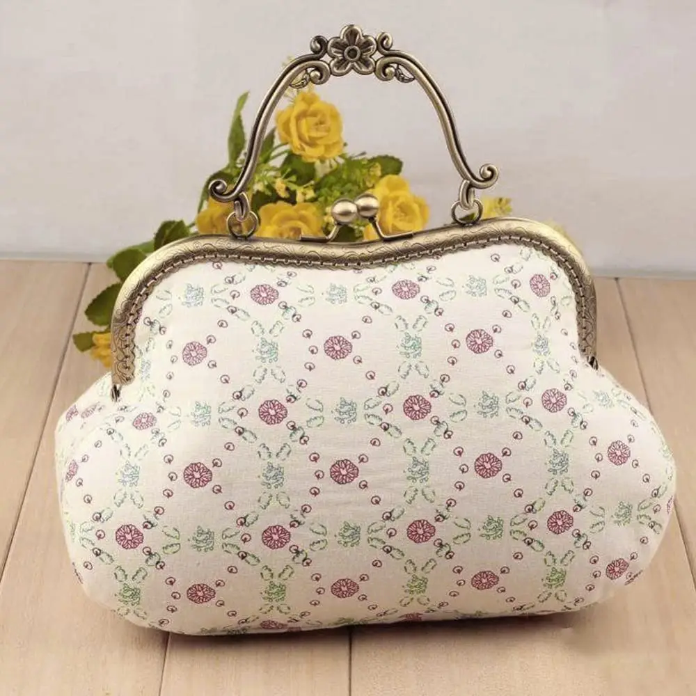20,5 cm Vintage Metall Geldbörse Verschluss Rahmen Tasche Kuss Verschluss Schloss Metall Geldbörse Rahmen für DIY Handwerk Geldbörse Tasche Herstellung Tasche Zubehör – Detail 16