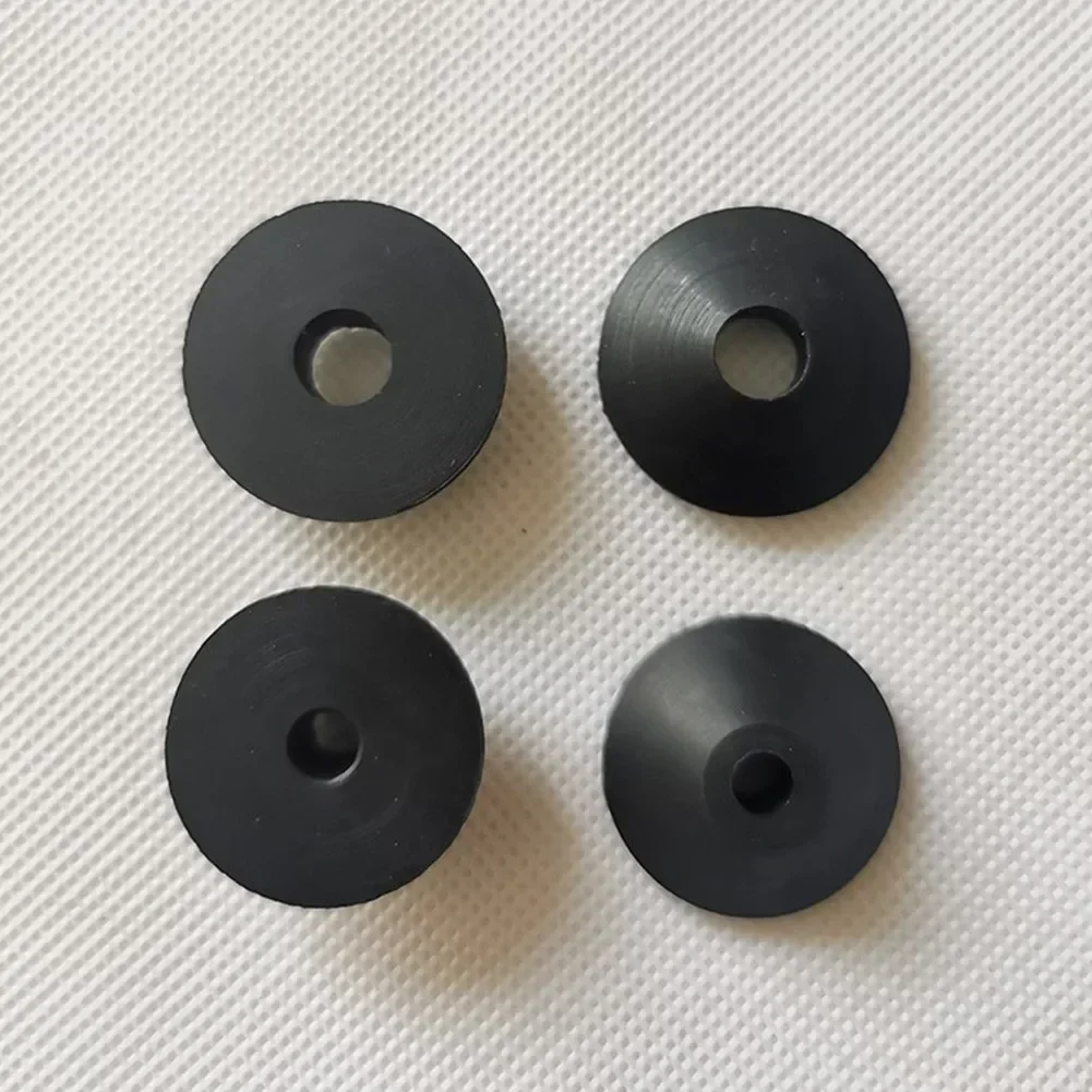 10pcs 6mm 8mm 느슨한 변기 좌석을 고정하는 미끄럼 방지 고무 피팅 검은 물 탱크 나사 씰링 링 M6 M8 원추형 가스켓