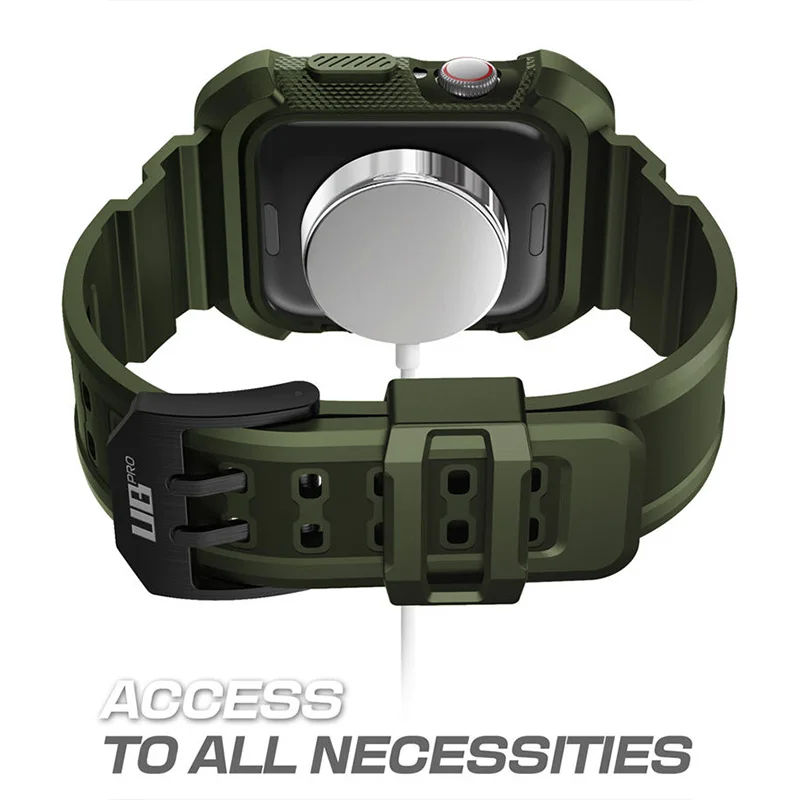 For Apple Watch Series 9/SE2/8/7/6/SE/5/4 [41/40mm] SUPCASE UB Pro Rugged Protective Case CoverStrap Bands