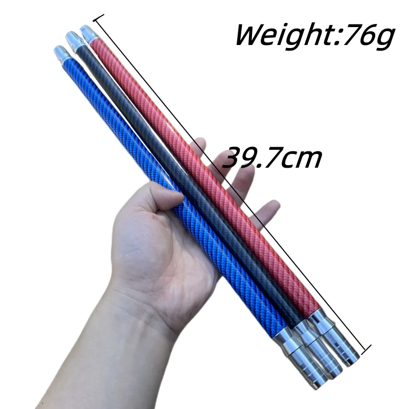 39cm Hookah Handle Carbon Fibre Mouthpieces Shisha Narguile Chicha Cachimbas Accessories