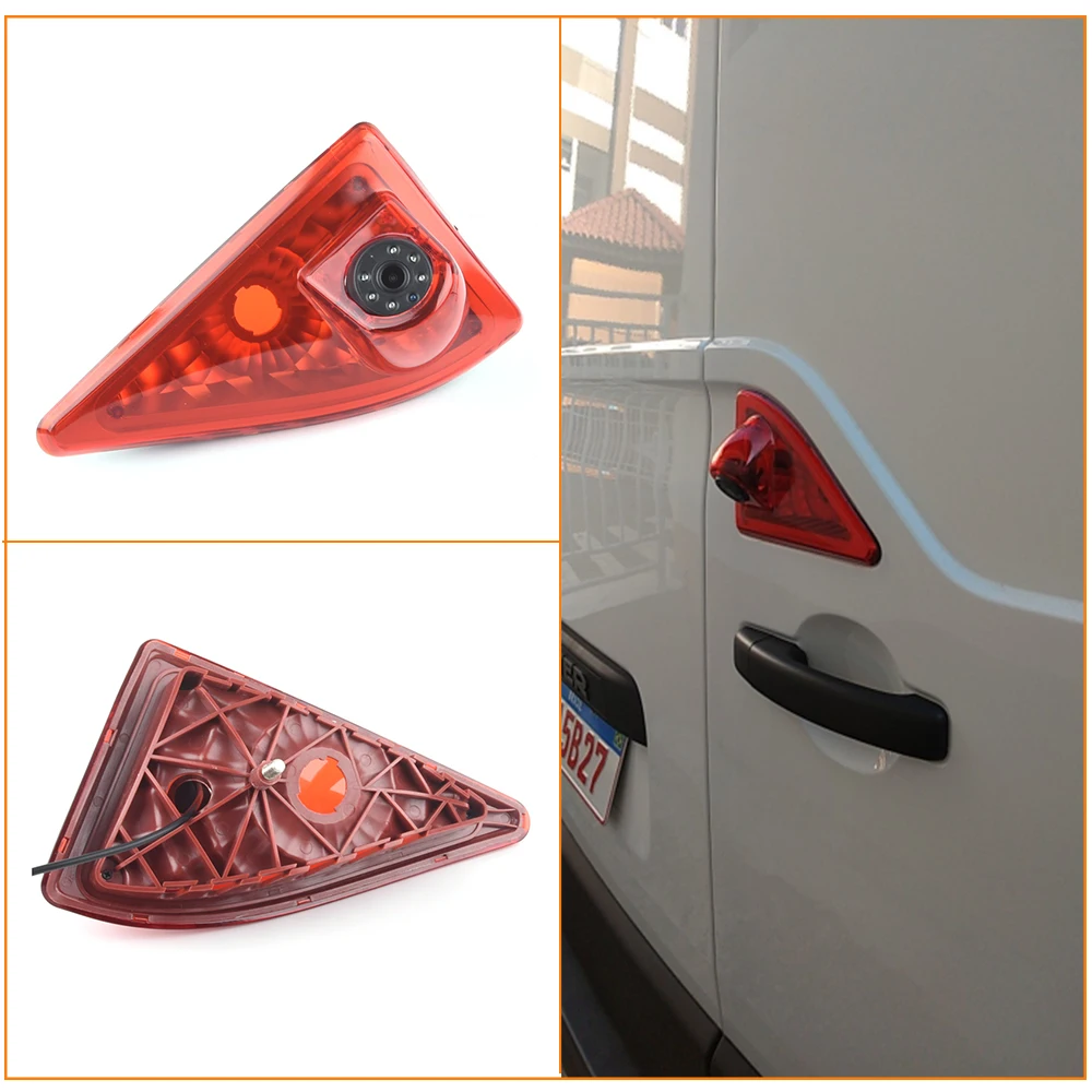 AHD CVBS 170 Weitwinkelkamera mit guter Nachtsicht und Bremslichtfunktion für Renault Master 2010–2016, für Nissan-NV400, für Opel Movano – Detail 7